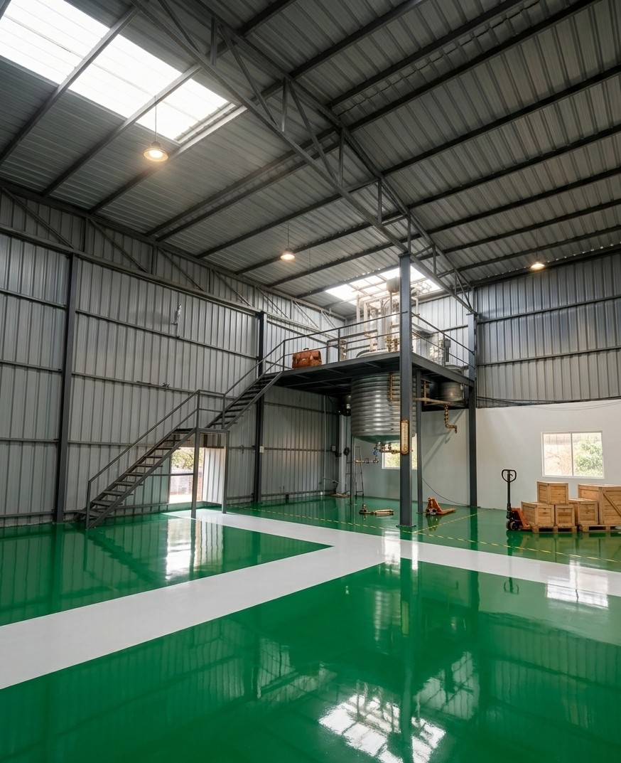 Manufacturing Plant Interior